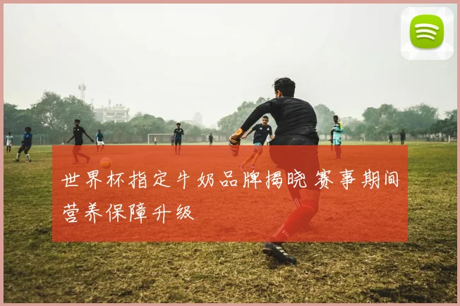 世界杯指定牛奶品牌揭晓 赛事期间营养保障升级